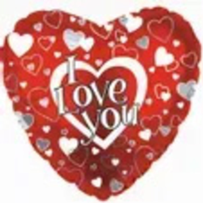 I Love You Mylar Balloon