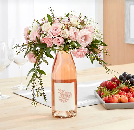 WINE BOTTLE Floral Workshop